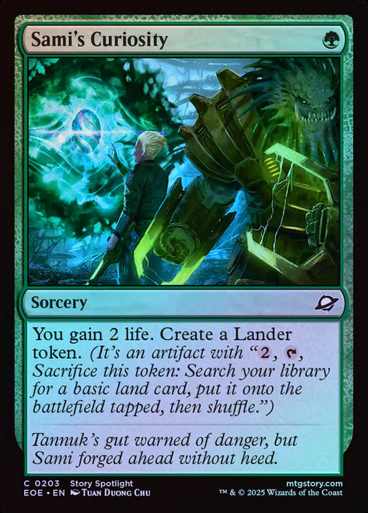 Sami's Curiosity - Foil