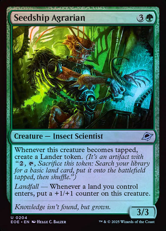 Seedship Agrarian - Foil