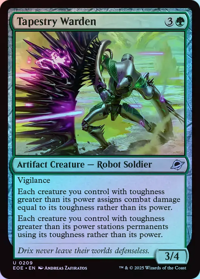 Tapestry Warden - Foil