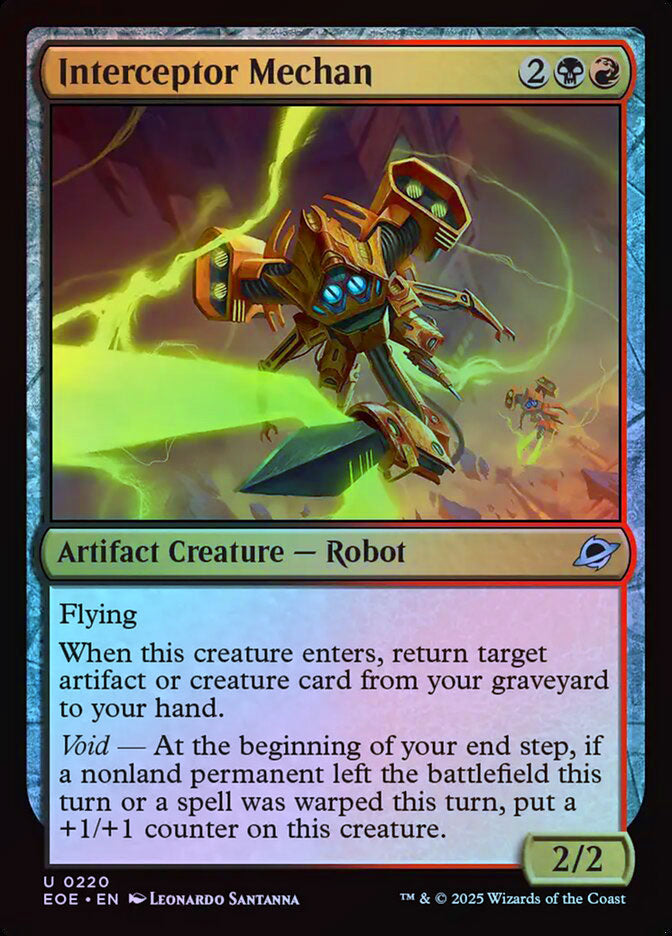 Interceptor Mechan - Foil