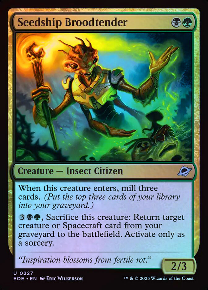 Seedship Broodtender - Foil