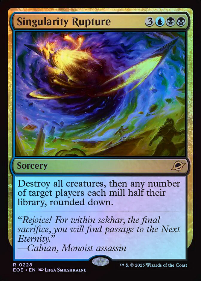 Singularity Rupture - Foil