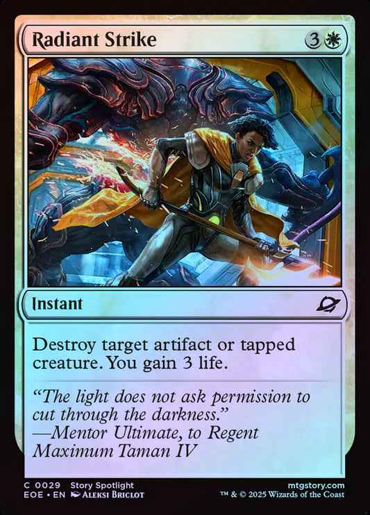Radiant Strike - Foil
