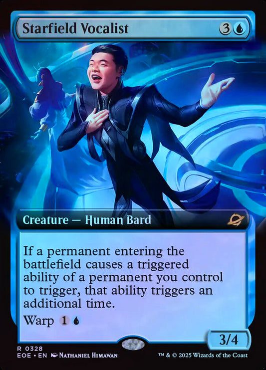 Starfield Vocalist (Extended Art) - Foil