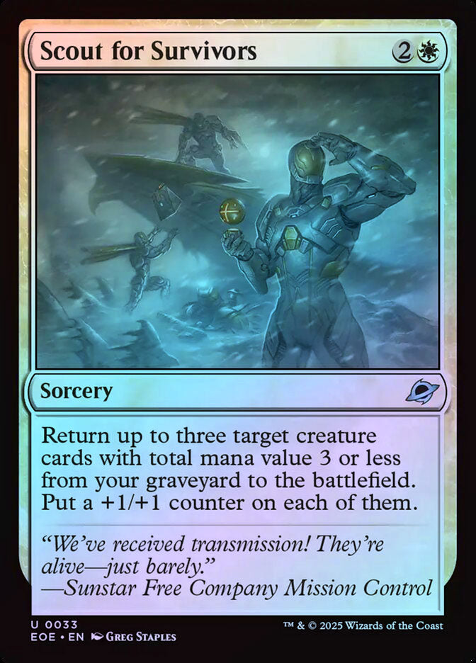 Scout for Survivors - Foil