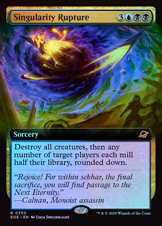 Singularity Rupture (Extended Art) - Foil