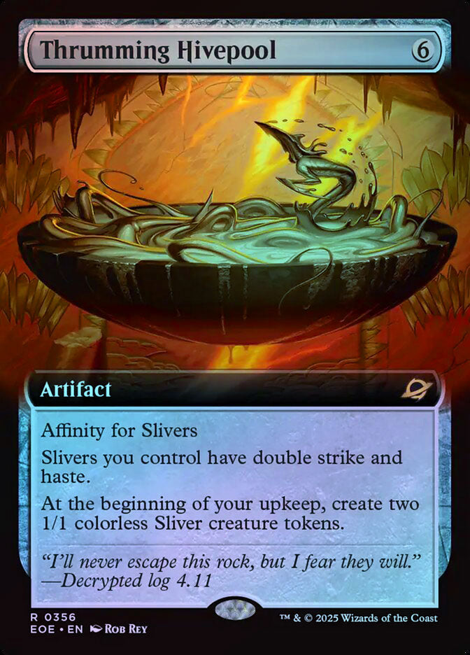Thrumming Hivepool (Extended Art) - Foil