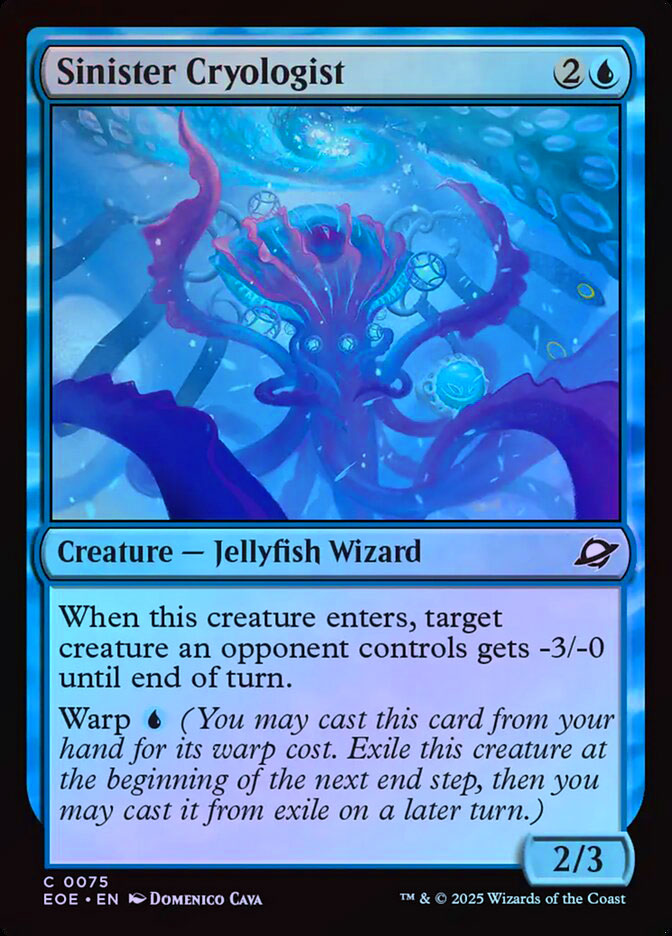 Sinister Cryologist - Foil