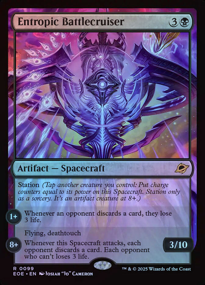Entropic Battlecruiser - Foil