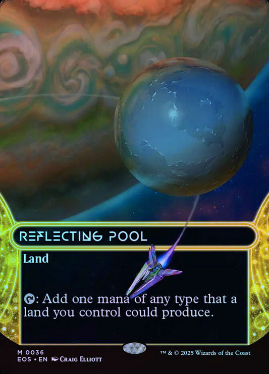 Reflecting Pool (036) (Borderless) - Foil