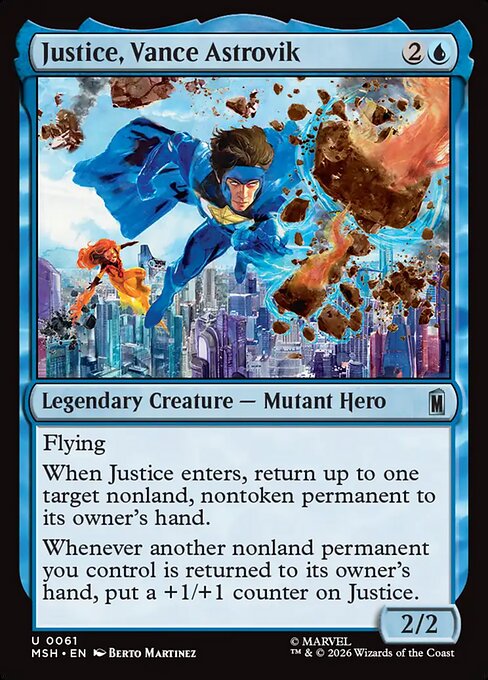 Justice, Vance Astrovik - Marvel Super Heroes