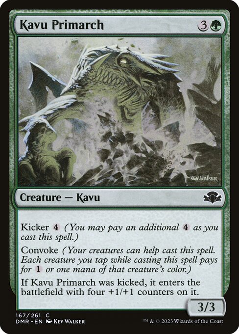 Kavu Primarch - Dominaria Remastered