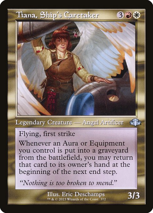 Tiana, Ship's Caretaker (Retro Frame)