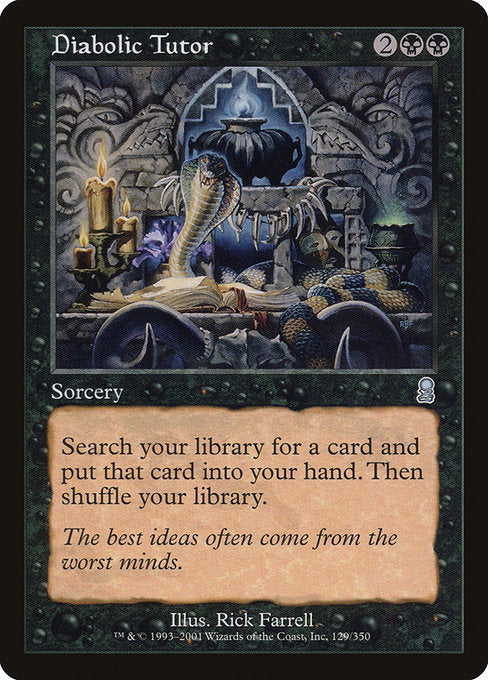 Diabolic Tutor - Odyssey