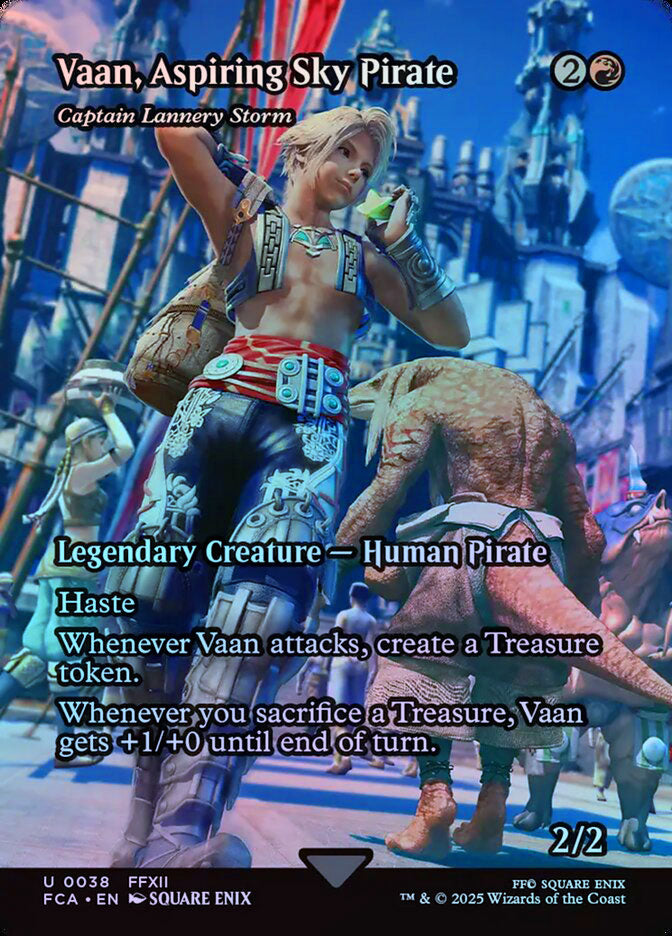 Vaan, Aspiring Sky Pirate Captain Lannery Storm (Showcase) - Foil