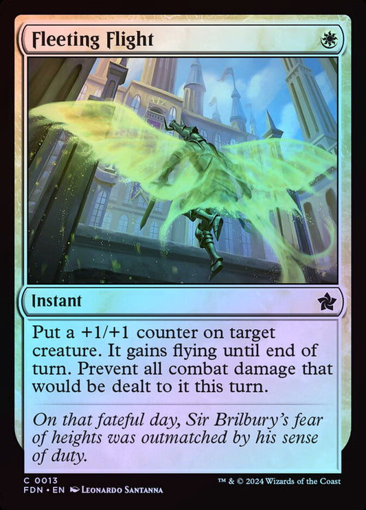 Fleeting Flight - Foil