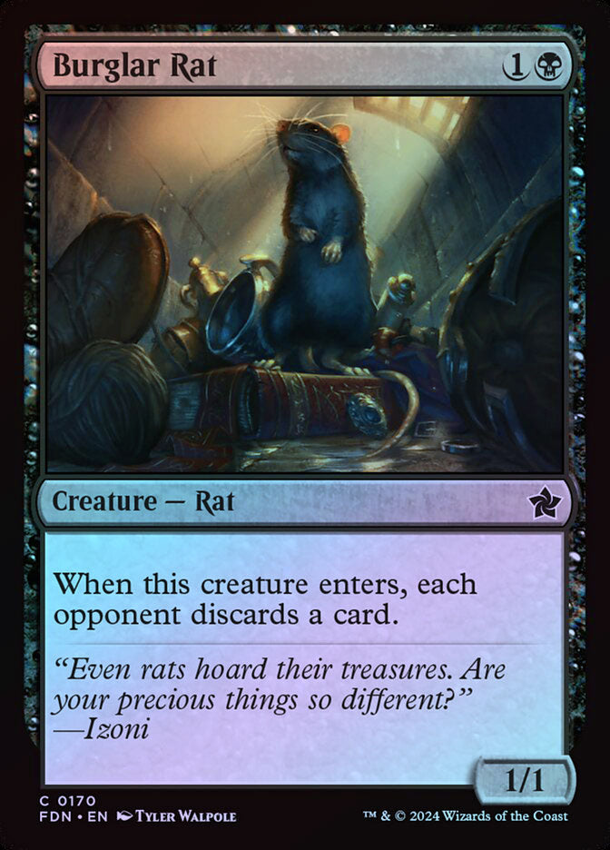 Burglar Rat - Foil