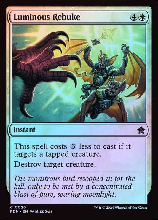 Luminous Rebuke - Foil