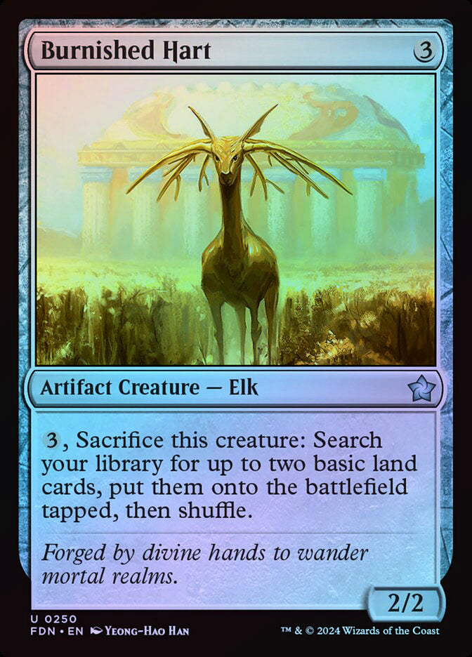 Burnished Hart - Foil