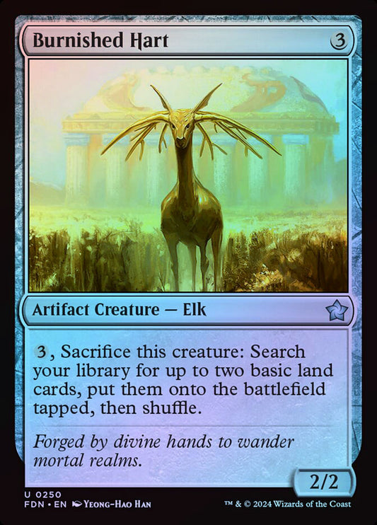 Burnished Hart - Foil
