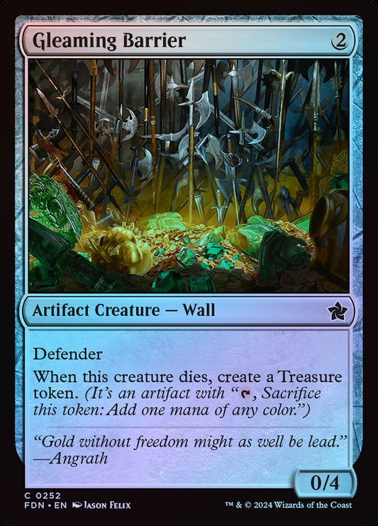 Gleaming Barrier - Foil
