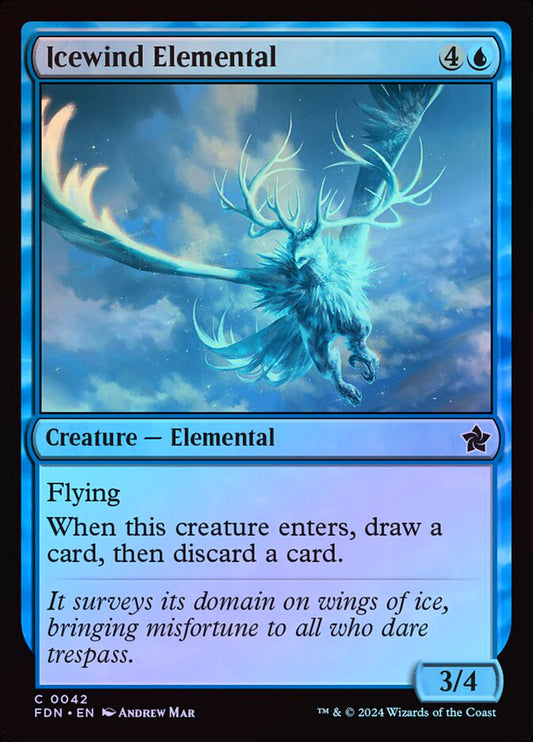 Icewind Elemental - Foil