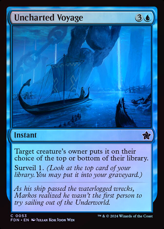 Uncharted Voyage - Foil