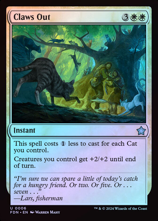 Claws Out - Foil