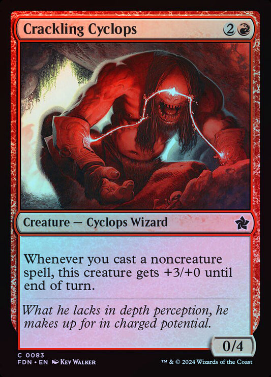 Crackling Cyclops - Foil