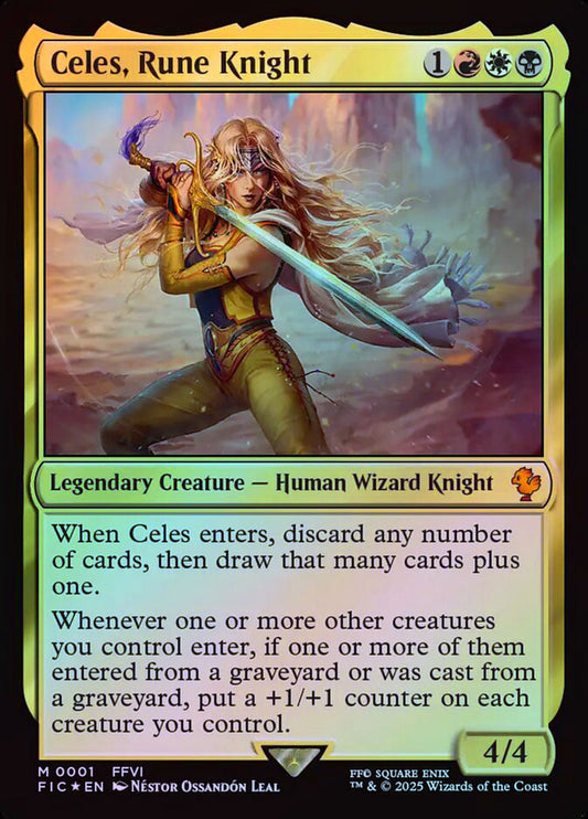 Celes, Rune Knight - Foil