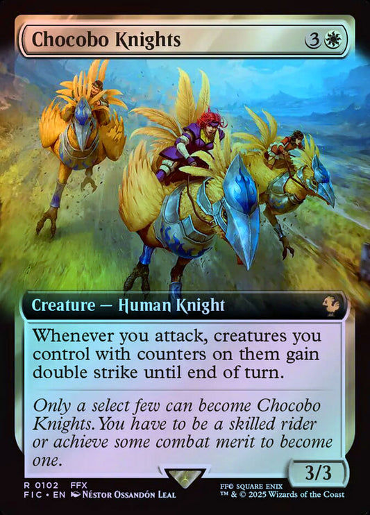 Chocobo Knights (Extended Art) - Foil