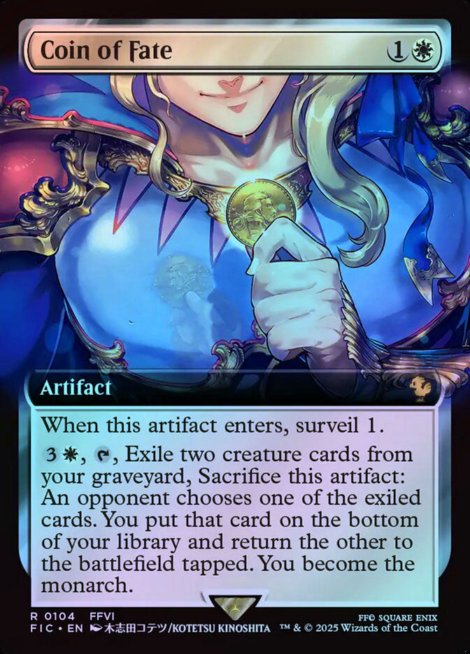 Coin of Fate (Extended Art) - Foil