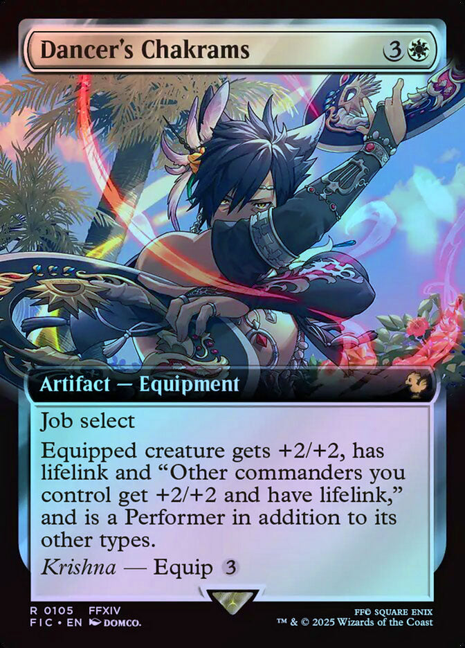 Dancer's Chakrams (Extended Art) - Foil
