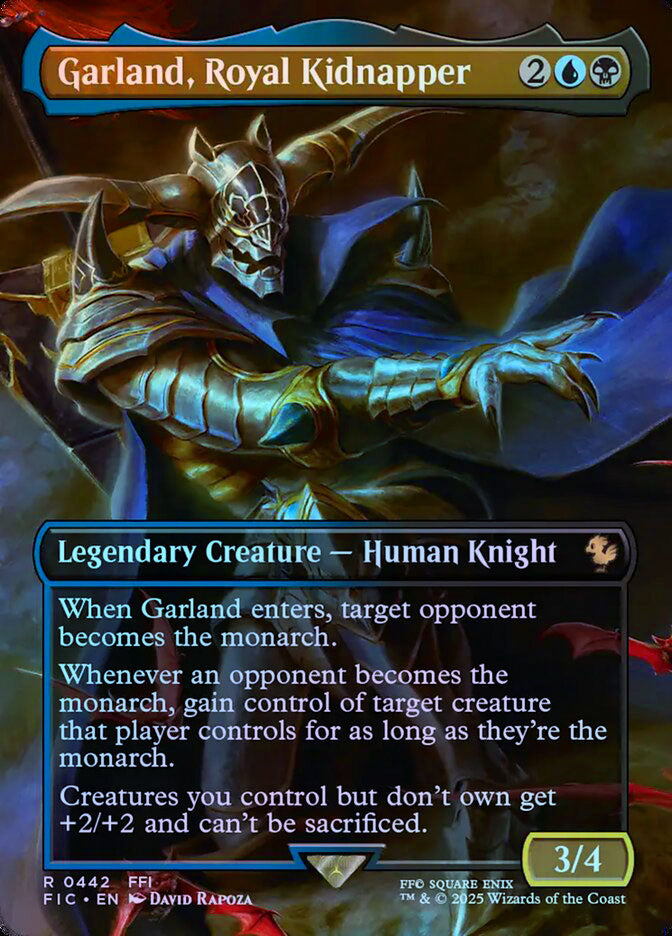 Garland, Royal Kidnapper (Borderless) - Foil