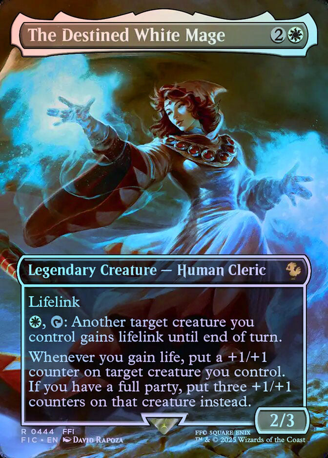 The Destined White Mage (Borderless) - Foil