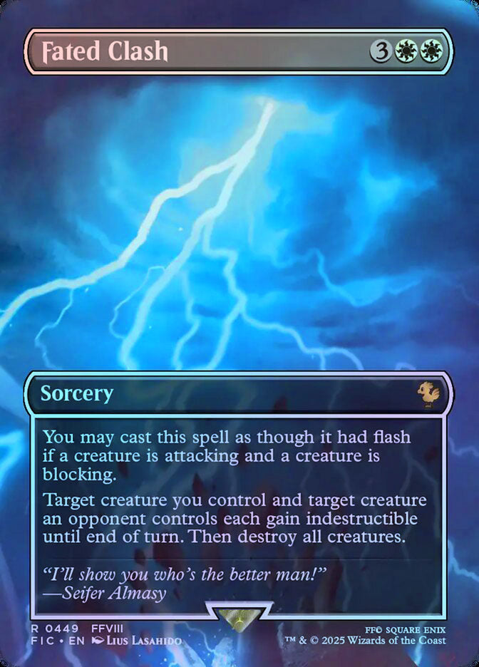 Fated Clash (Borderless) - Foil