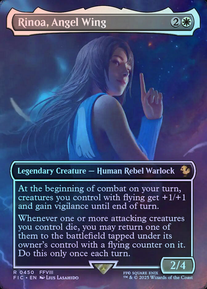 Rinoa, Angel Wing (Borderless) - Foil