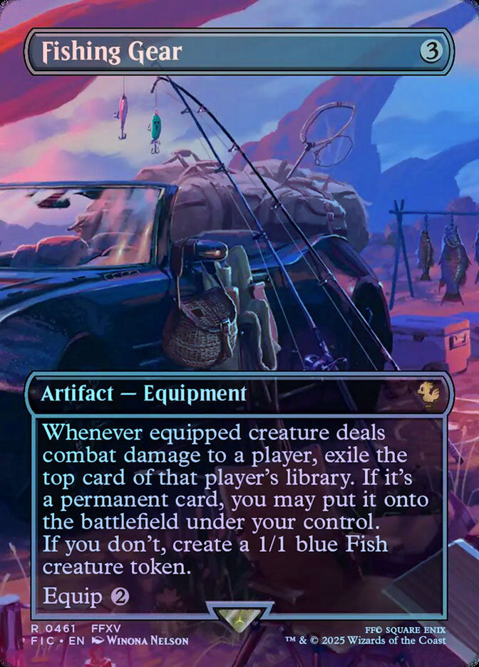 Fishing Gear (Borderless) - Foil