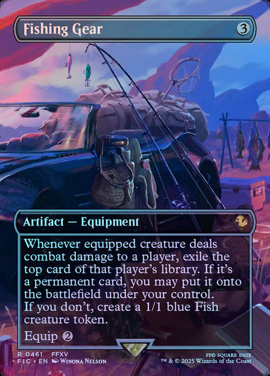 Fishing Gear (Borderless) - Foil