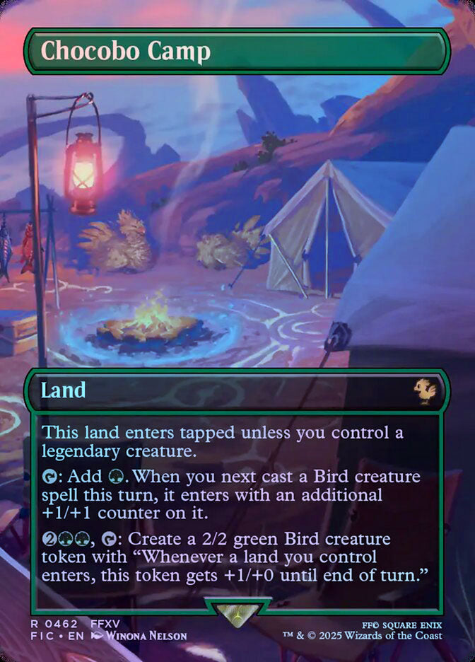Chocobo Camp (Exended Art) - Foil