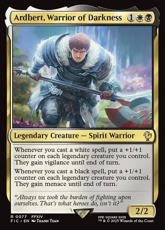 Ardbert, Warrior of Darkness