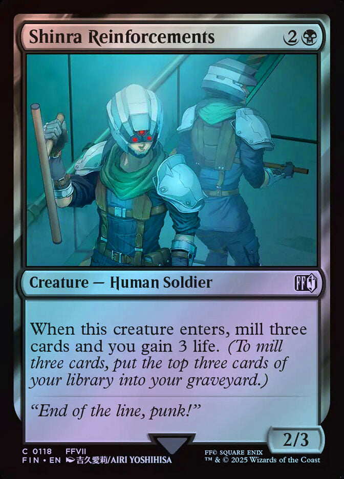 Shinra Reinforcements - Foil