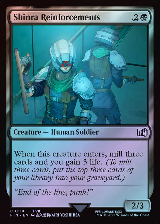 Shinra Reinforcements - Foil