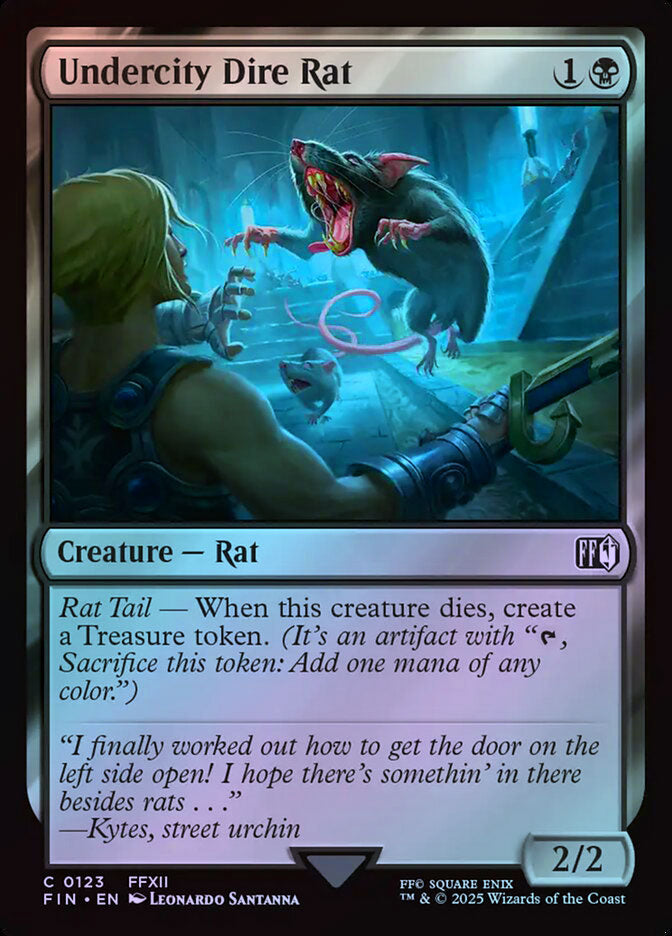Undercity Dire Rat - Foil