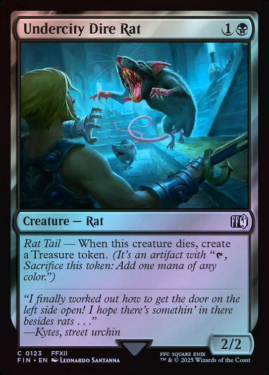 Undercity Dire Rat - Foil