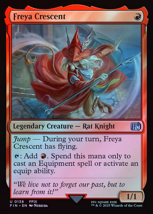 Freya Crescent - Foil