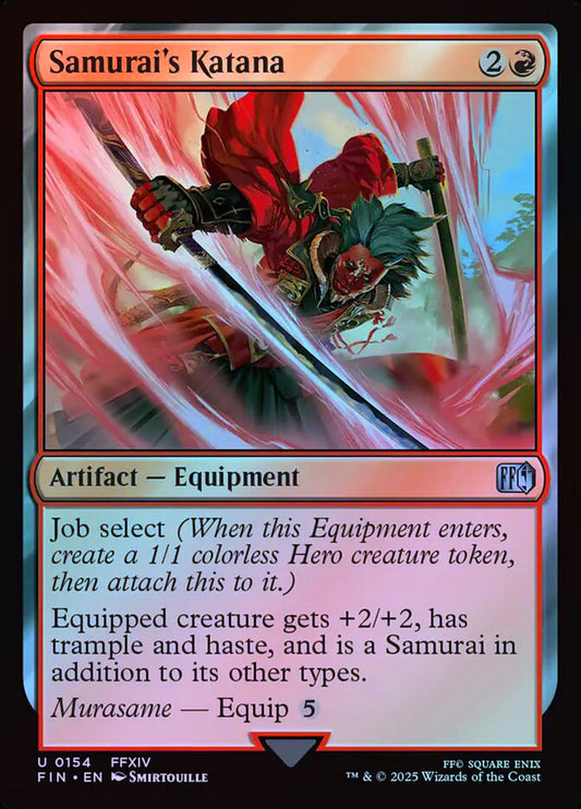 Samurai's Katana - Foil