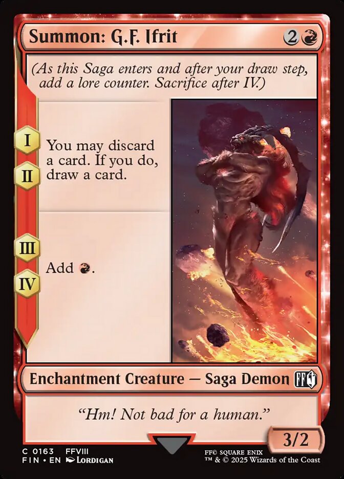 Summon: G.F. Ifrit
