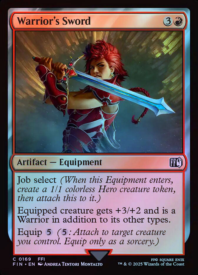 Warrior's Sword - Foil