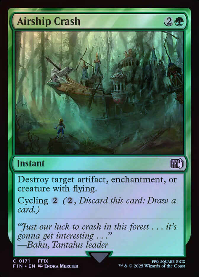 Airship Crash - Foil